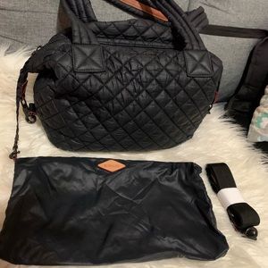 NWT.  MZ WALLACE SUTTON MEDIUM, BLACK